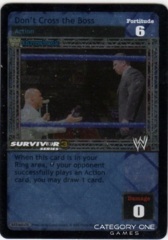 Don't Cross the Boss (THROWBACK) (SS3) Foil